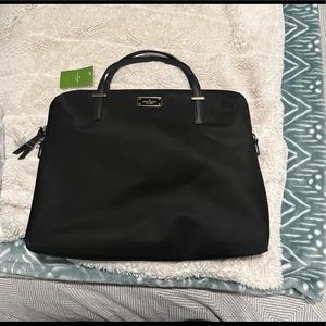 Kate Spade Crossbody Daveney Wilson Road Wkru4917 Black Nylon Laptop Bag